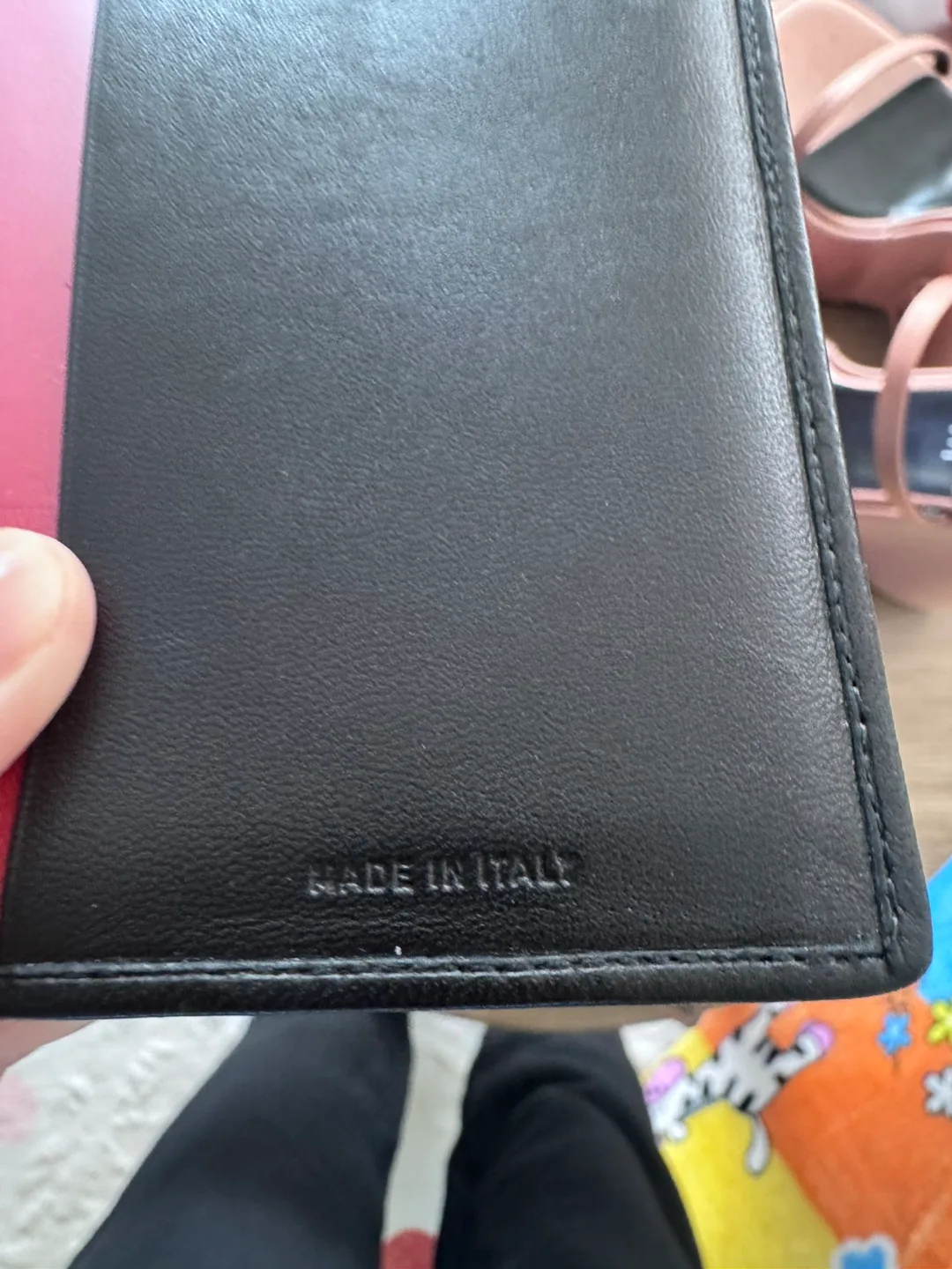 Dior Black Leather Card Holder image indicator(4)