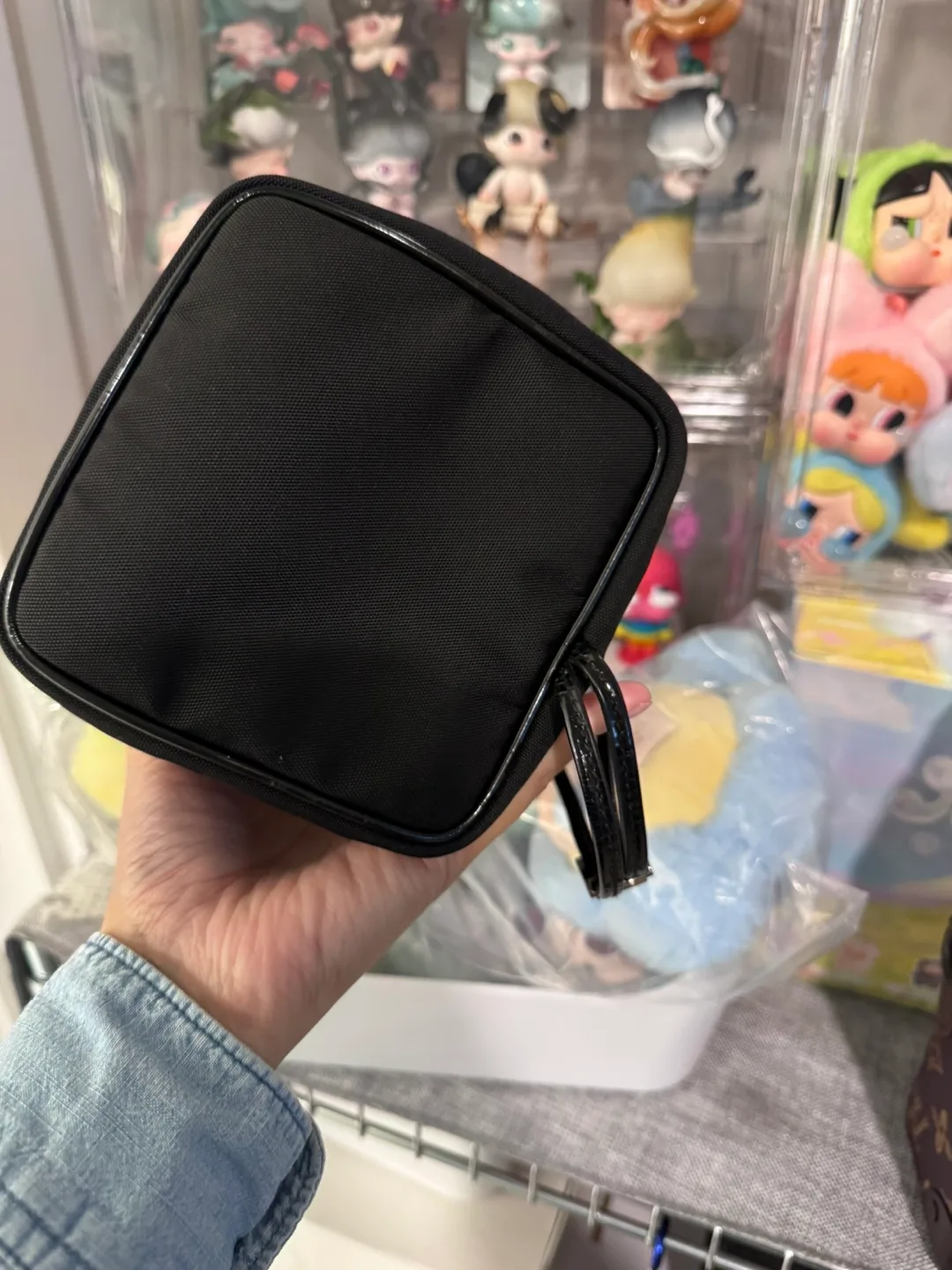 Gucci Black Bucket Bag with Fruit Pins image indicator(3)