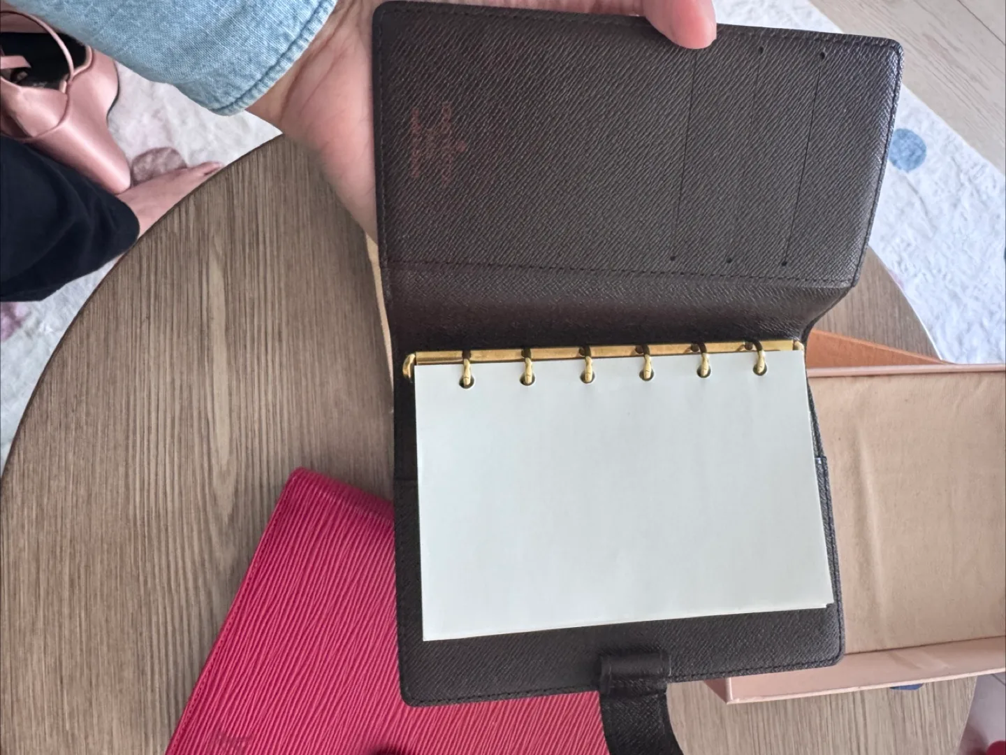 Louis Vuitton Damier Ebene Agenda PM image indicator(3)