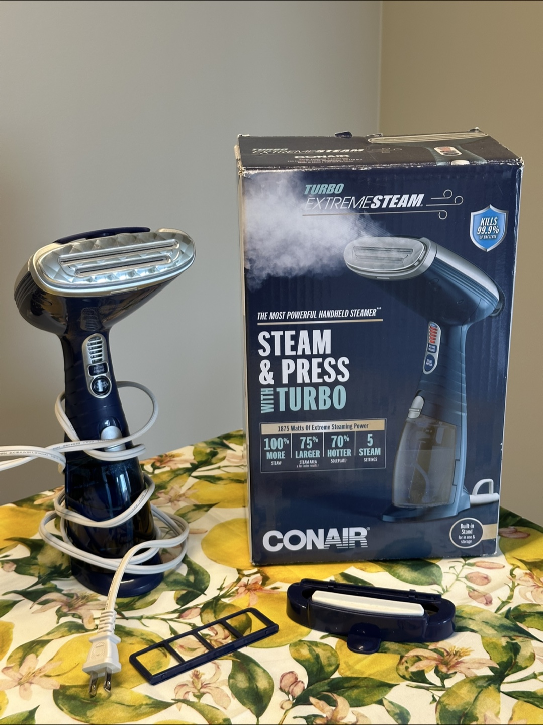Conair Turbo ExtremeSteam Handheld Steamer