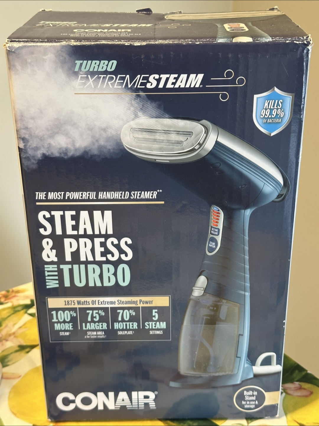 Conair Turbo ExtremeSteam Handheld Steamer - photo 2