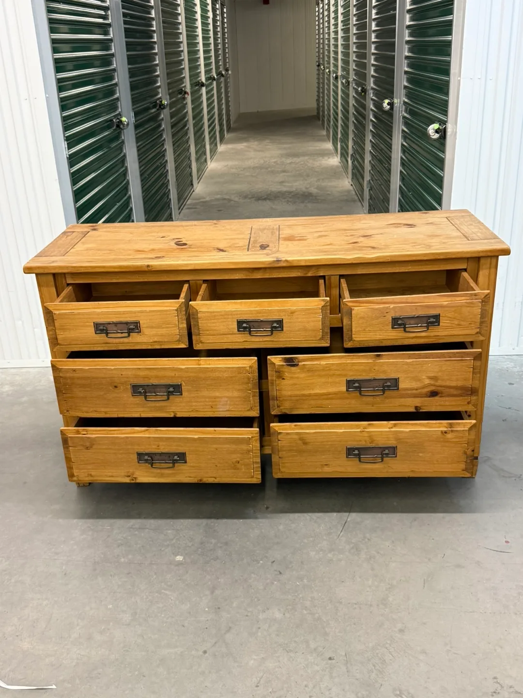 Pier 1 Imports Wooden Dresser image indicator(6)