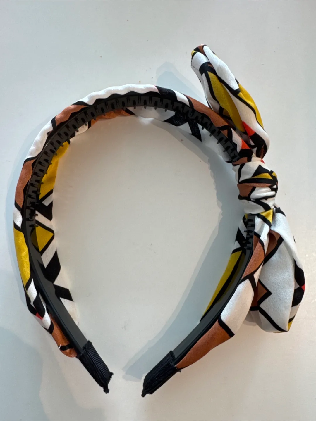 #freecycle Patterned Headband with Bow thumbnail