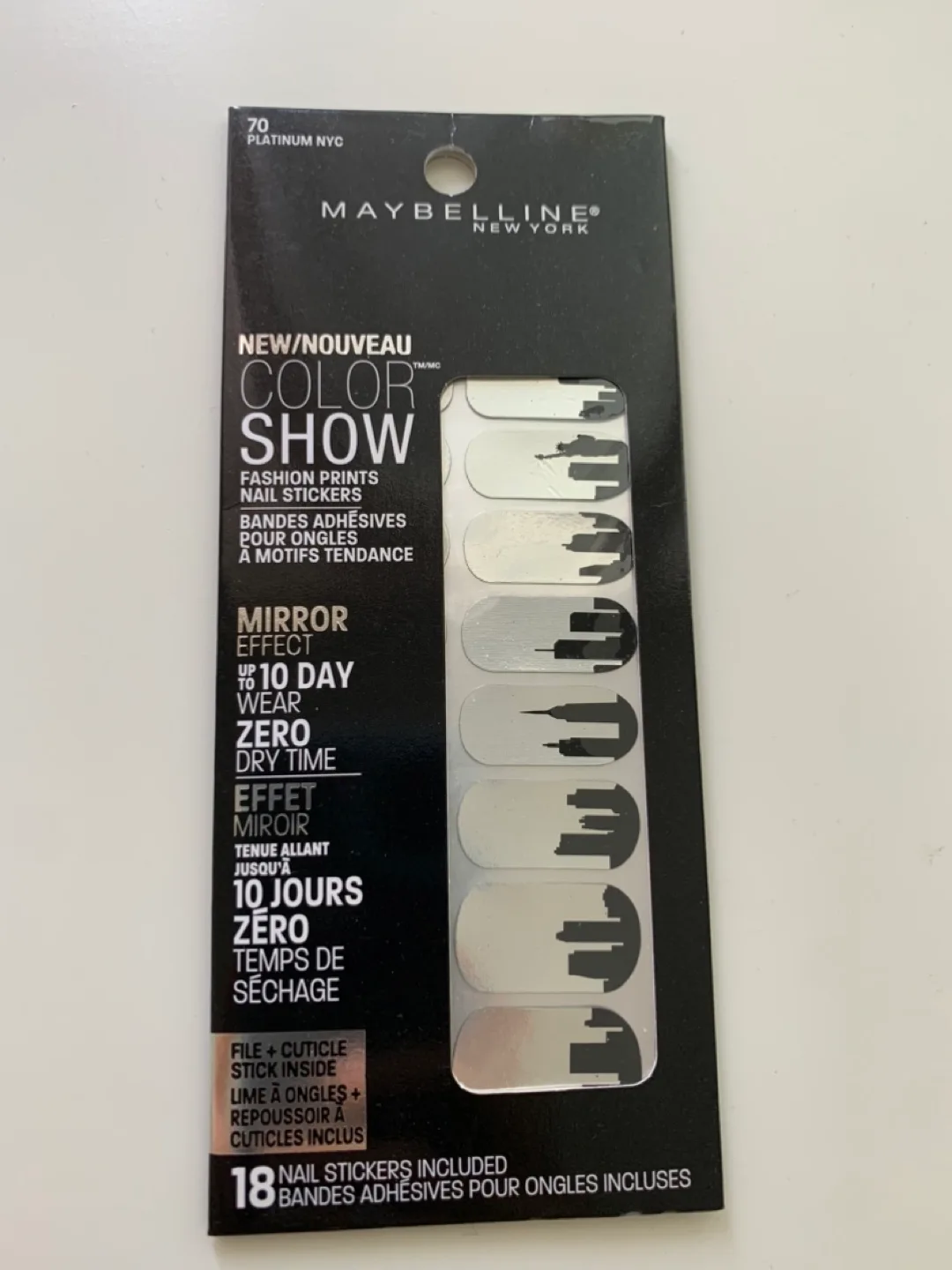 Maybelline Color Show Nail Stickers #freecycle thumbnail
