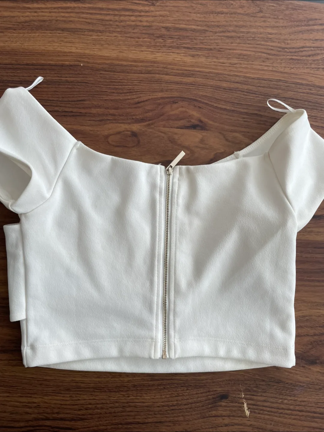 Dynamite White Crop Top - Size P/S image indicator(2)