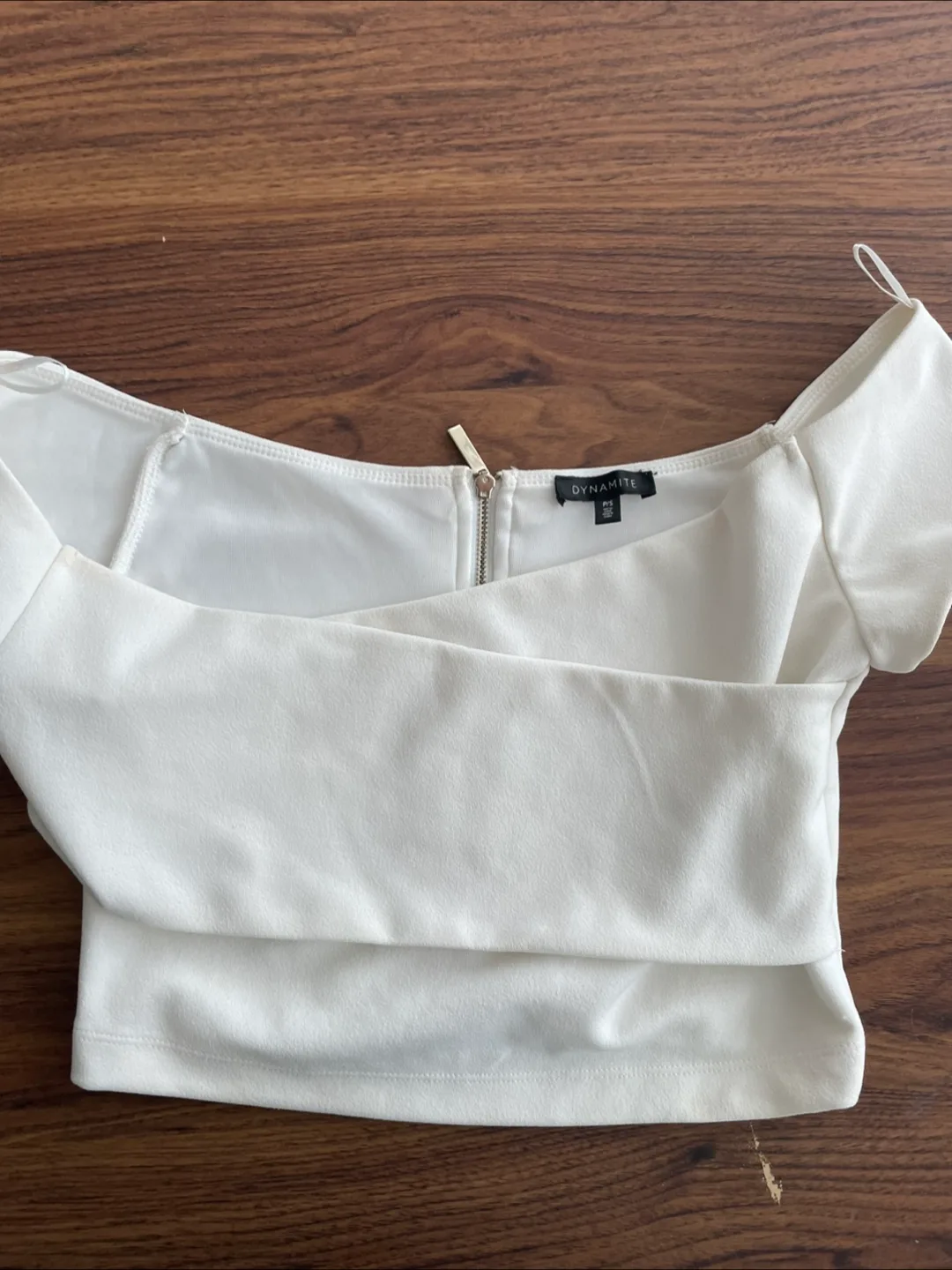 Dynamite White Crop Top - Size P/S image indicator(3)