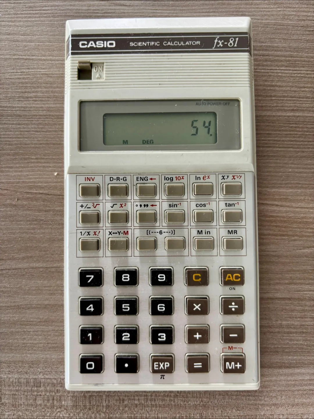 Casio fx-81 Scientific Calculator #freecycle thumbnail