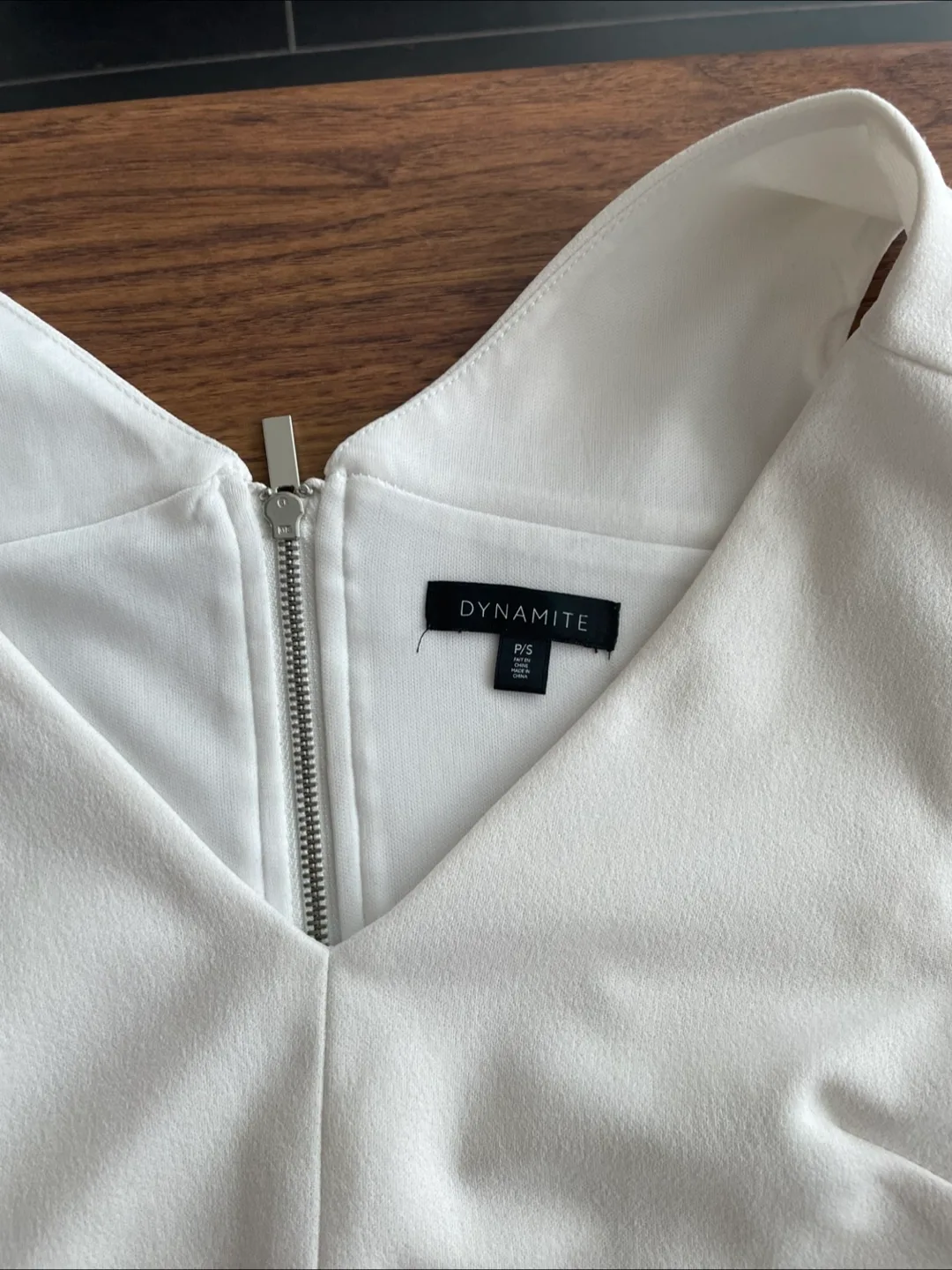 Dynamite White Sleeveless Top - Size P/S image indicator(2)