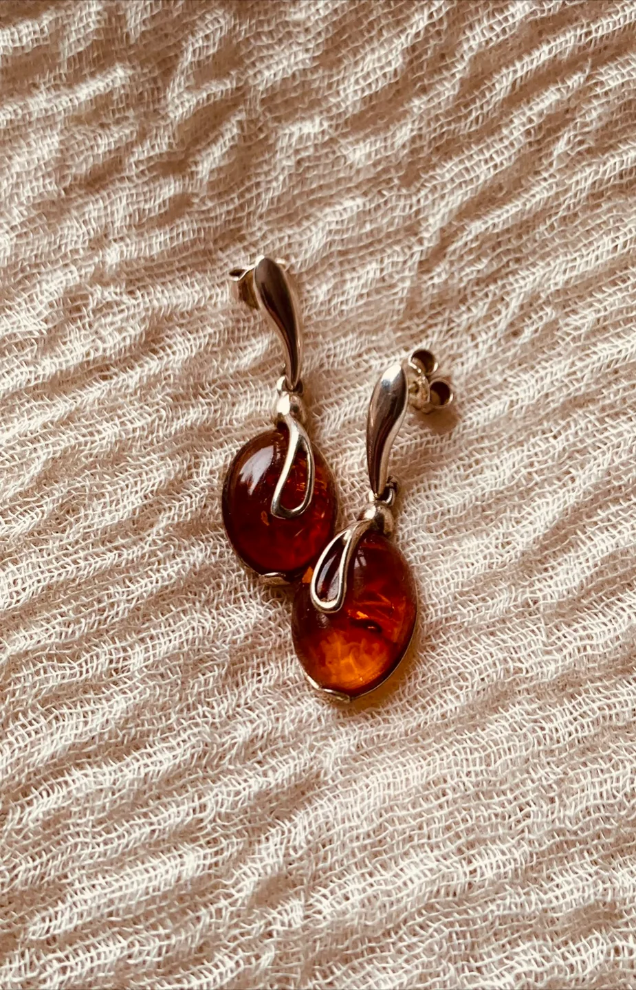 Amber Drop Earrings thumbnail