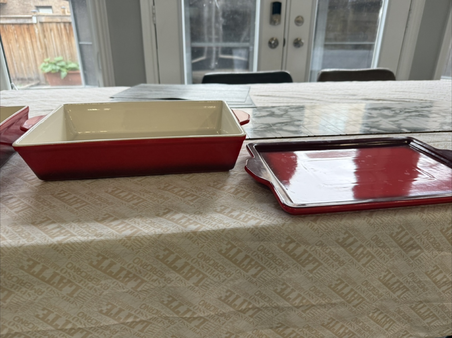 Red Ceramic Baking Dishes - Set of 6 - photo 3