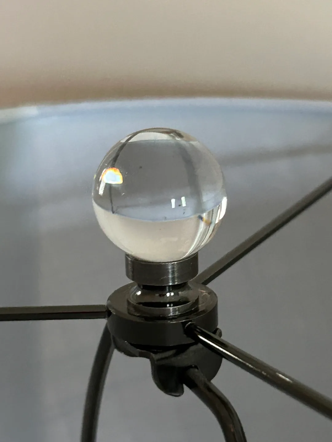 Table Lamp with Crystal Ball Design image indicator(4)