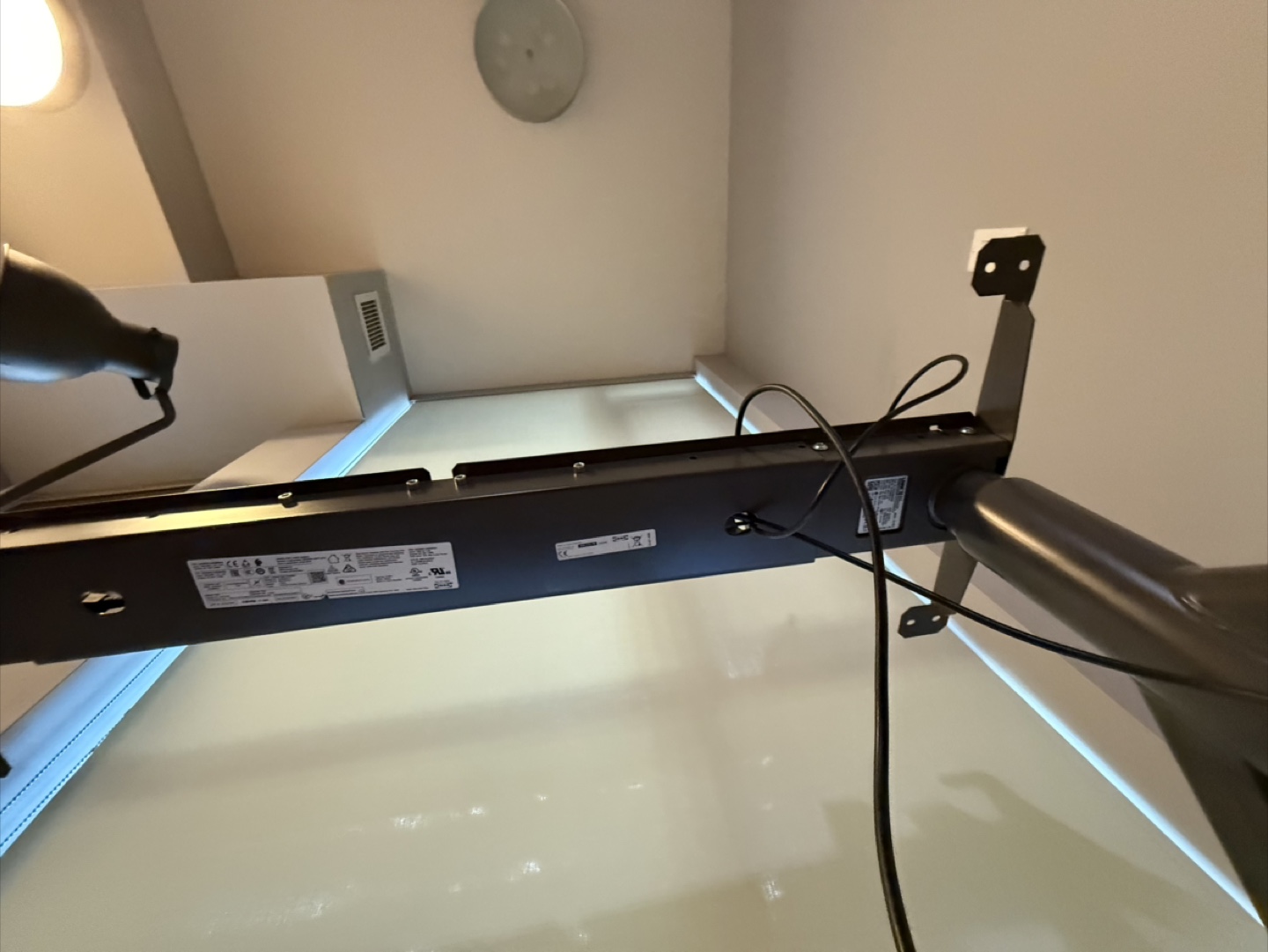 Standing Desk electric undeframe-  IKEA IDASEN DARK GREY - photo 3