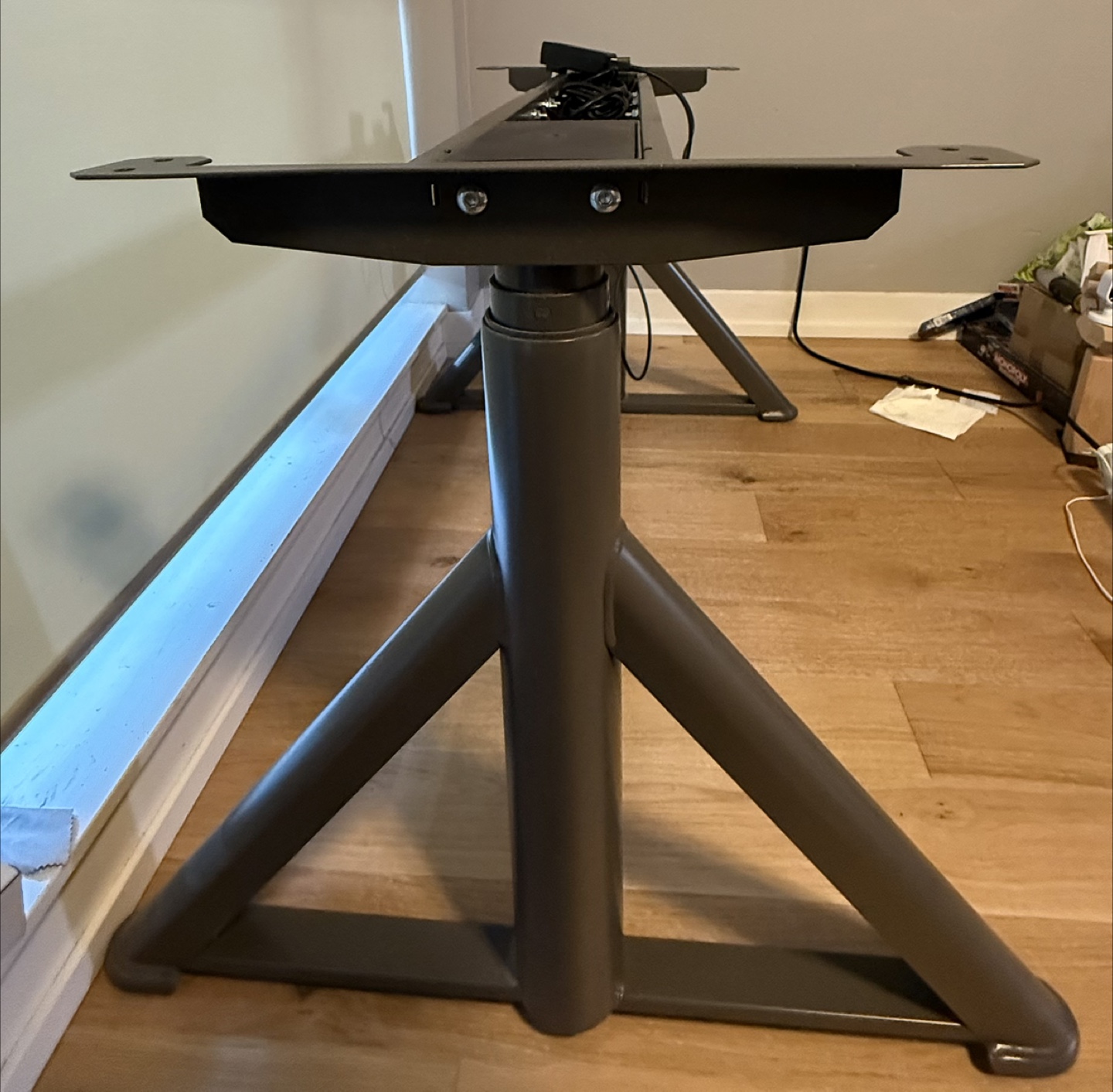 Standing Desk electric undeframe-  IKEA IDASEN DARK GREY - photo 2