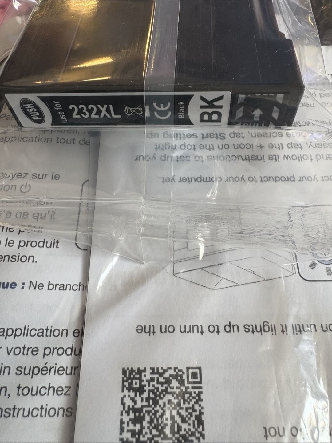 Epson 232XL Black ink cartridge - photo 2