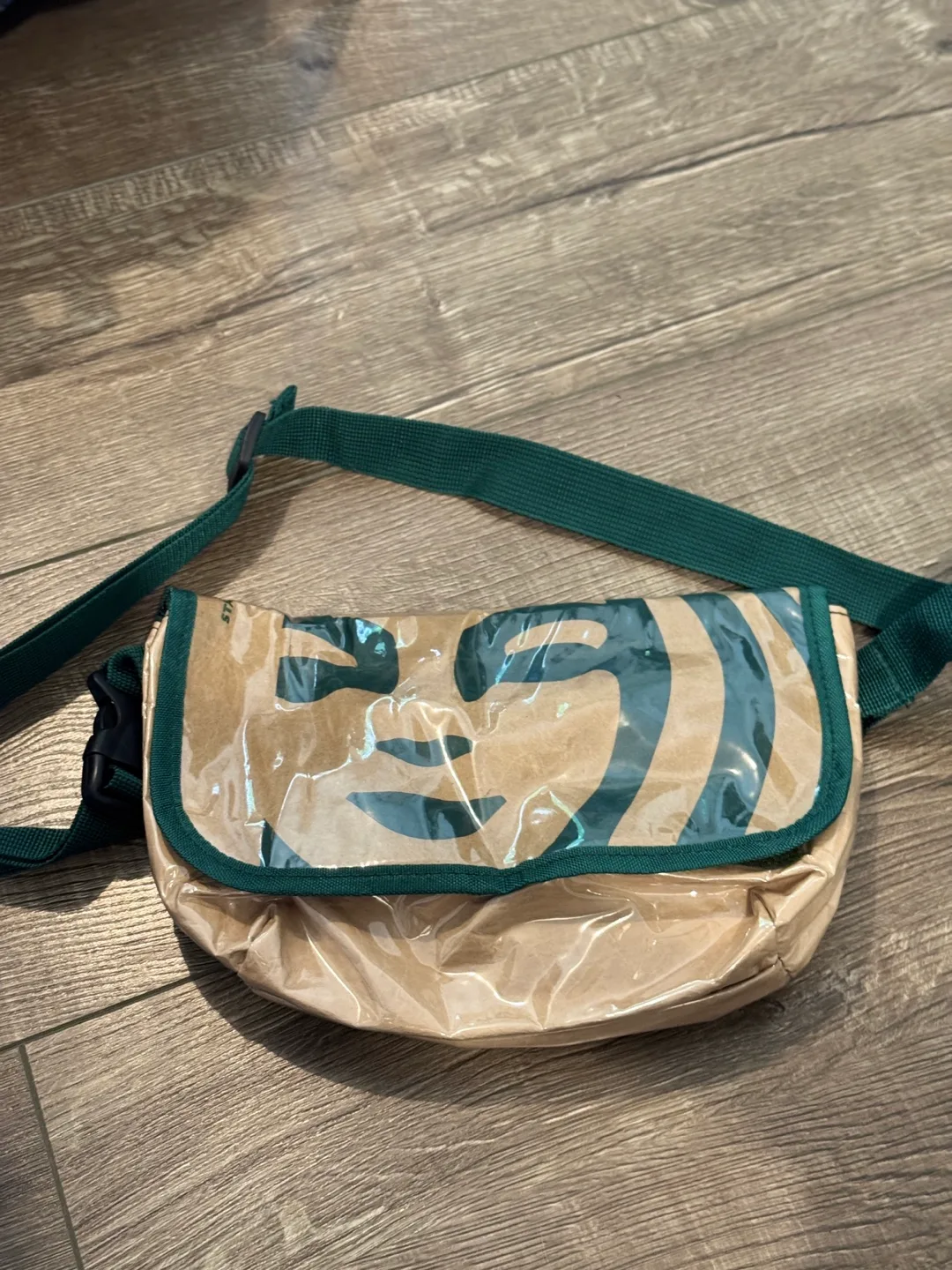Starbucks Upcycled Messenger Bag thumbnail