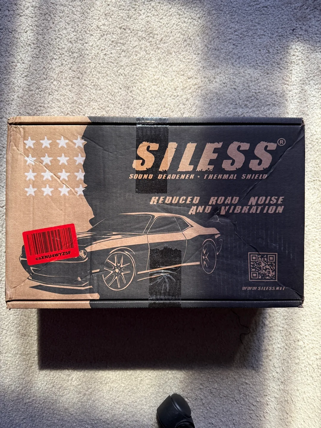 Siless Hybrid 3in1 200 mil Car Sound Deadening Mat - 25 sq ft thumbnail