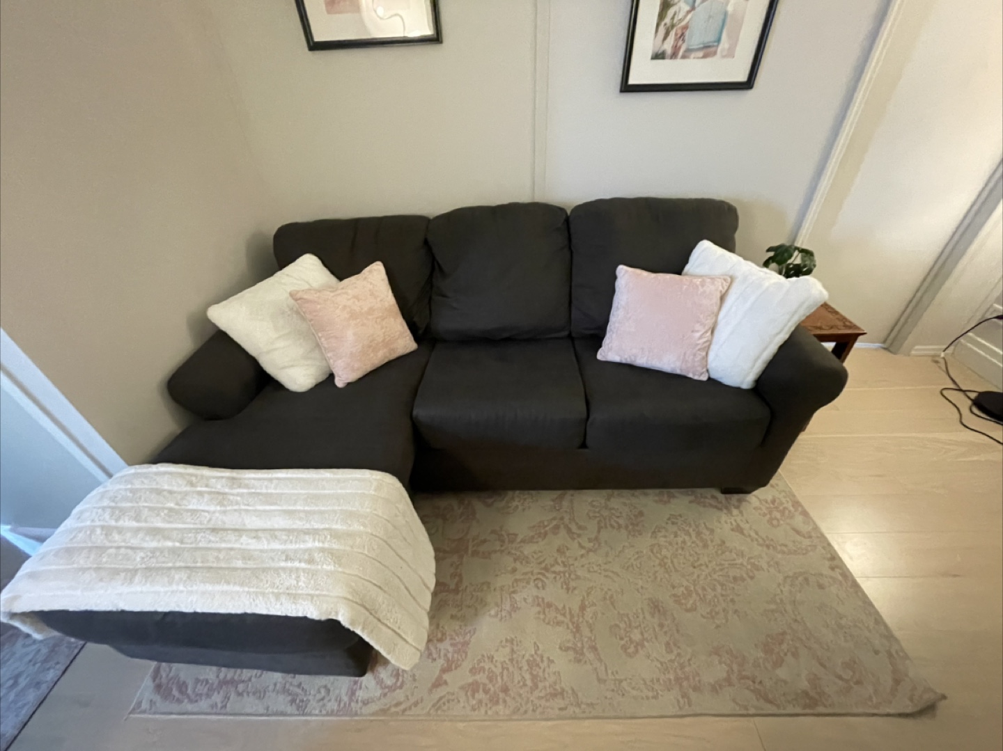 Dark Gray Sectional Sofa