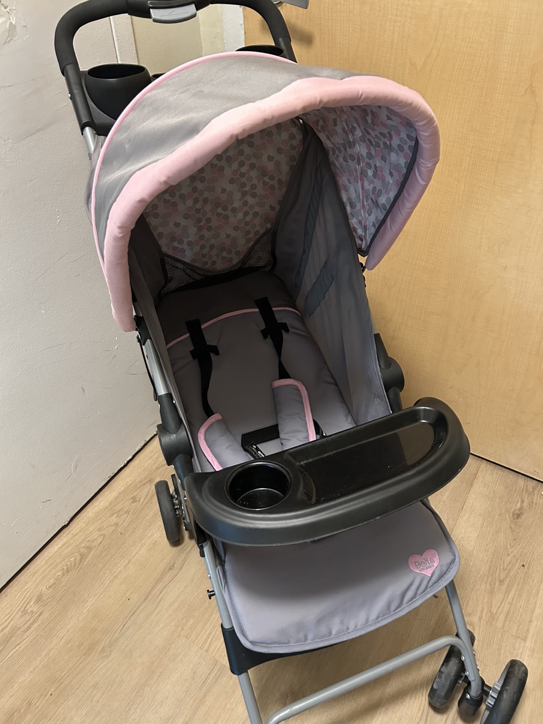 Sportspal Stroller - Grey & Pink - photo 3