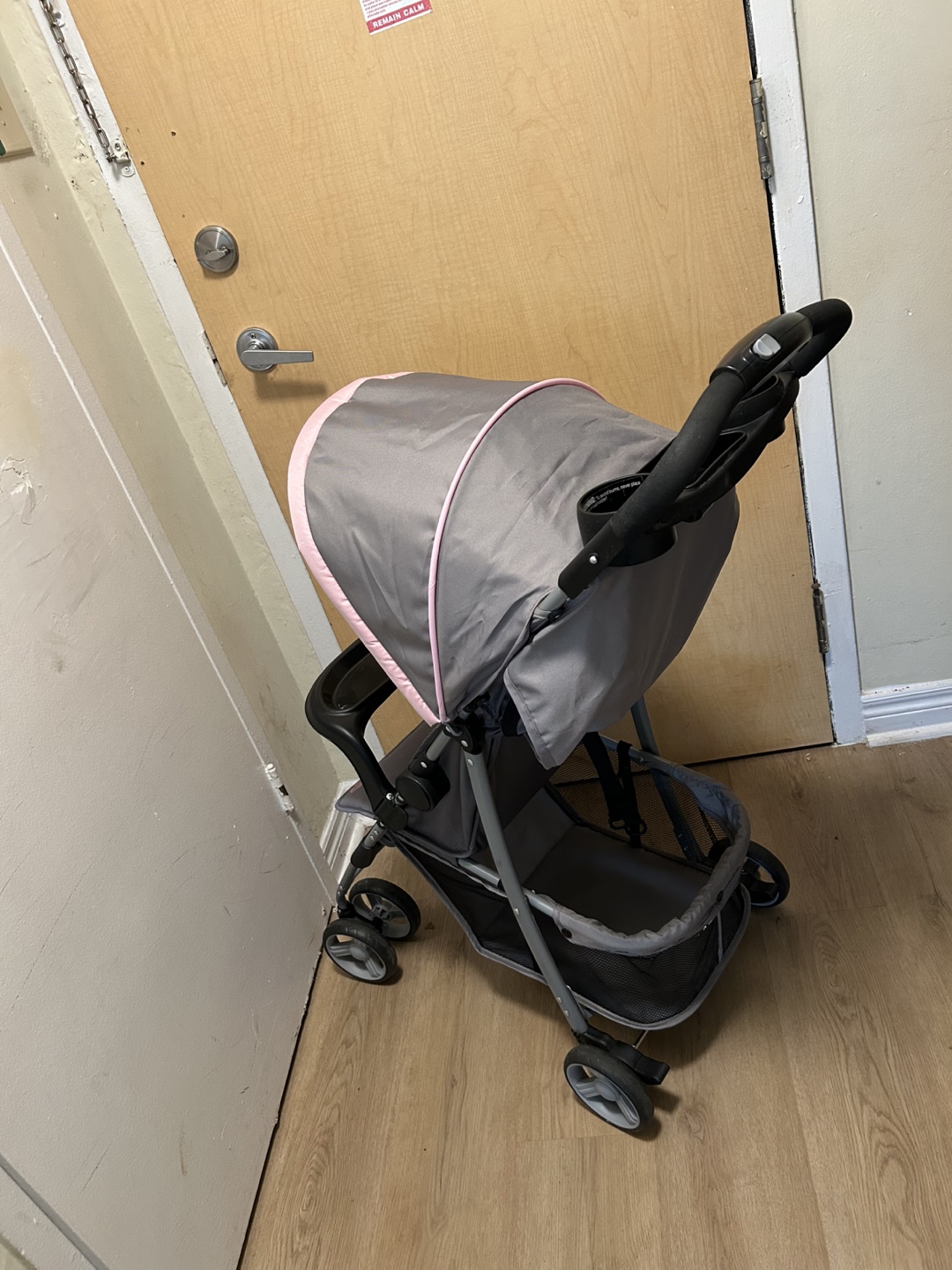 Sportspal Stroller - Grey & Pink