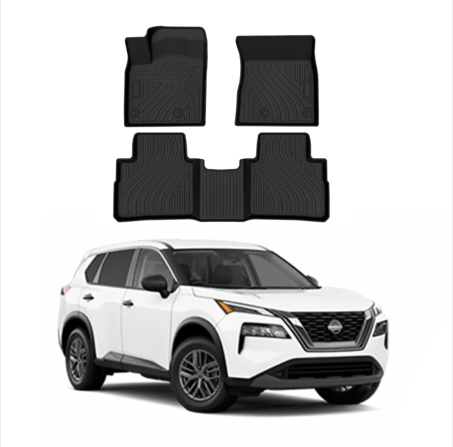 DESLE Fit Floor Mats Compatible with Nissan Rogue 2021-2025
