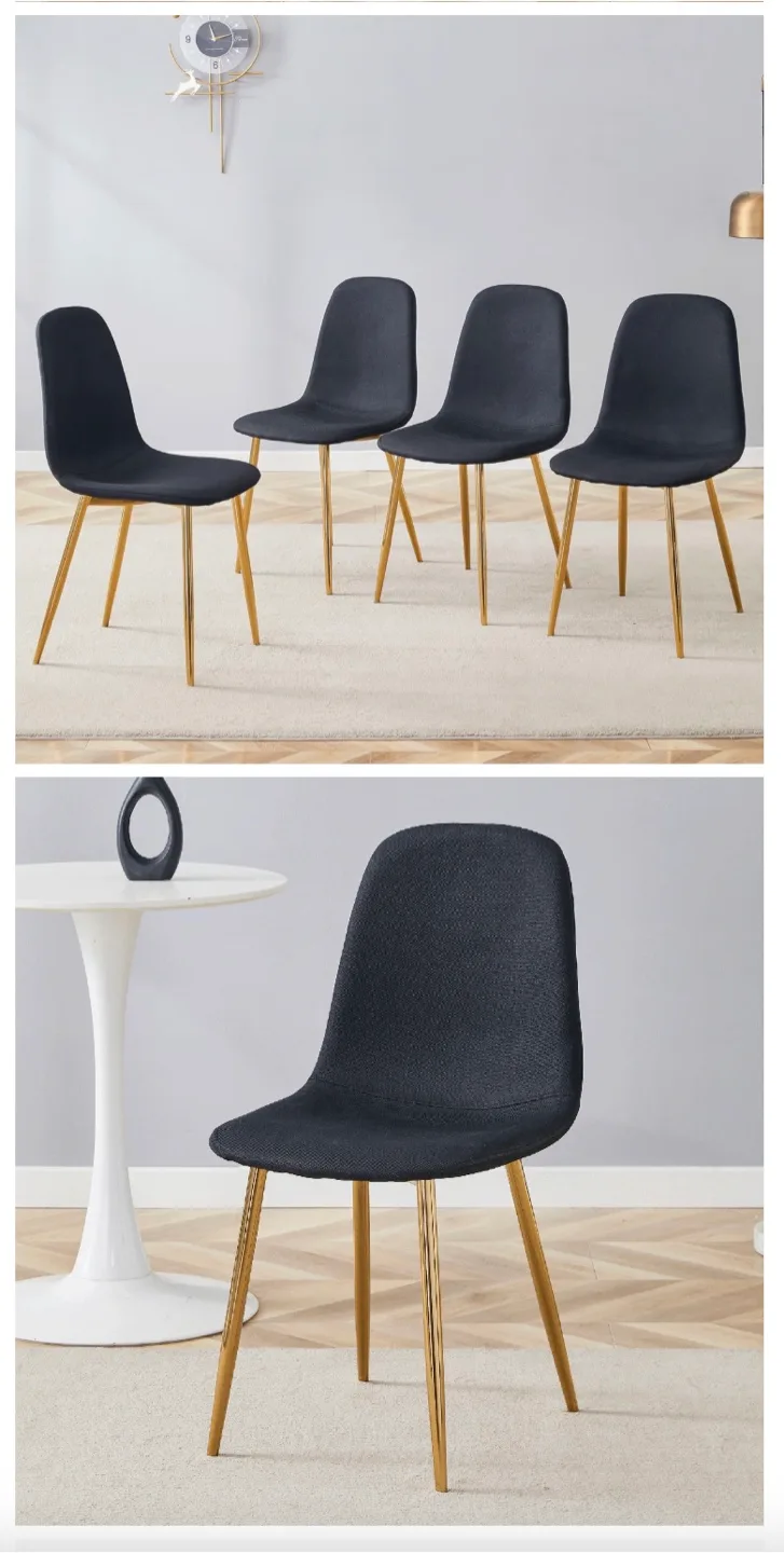 Black Dining Chairs( No legs) thumbnail