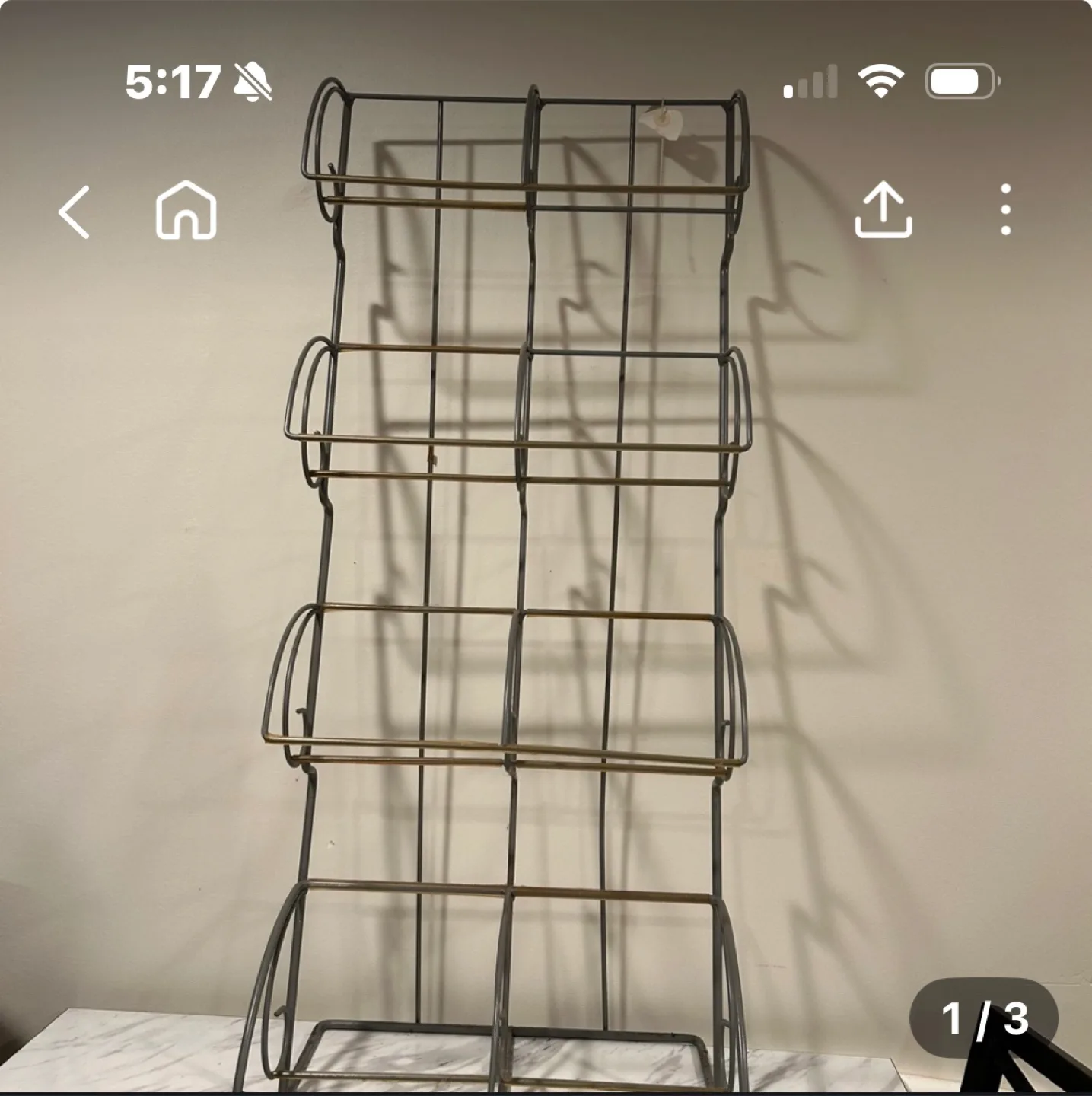 #freecycle Metal Storage Rack thumbnail