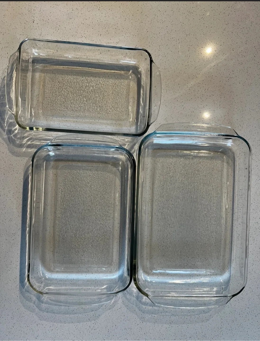 Glass Baking Dishes set of 3 thumbnail