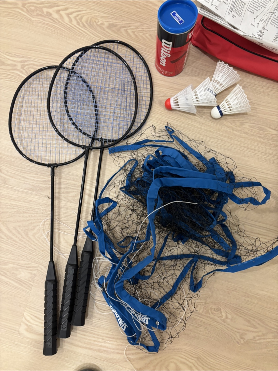 Spalding Badminton Set & Horseshoe Game - photo 2