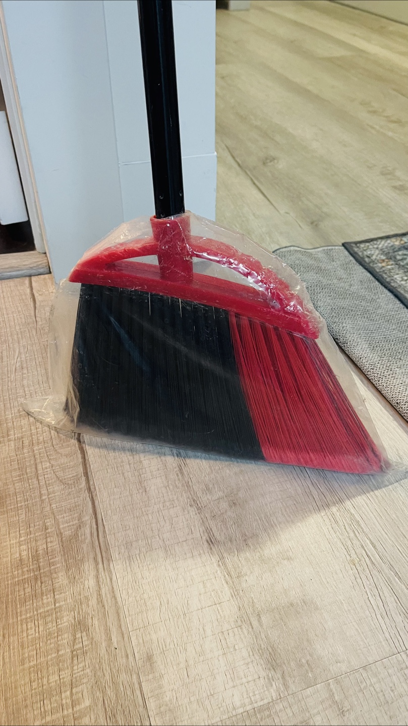 New Red & Black Angle Broom