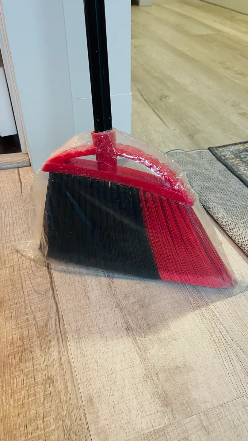 New Red & Black Angle Broom thumbnail