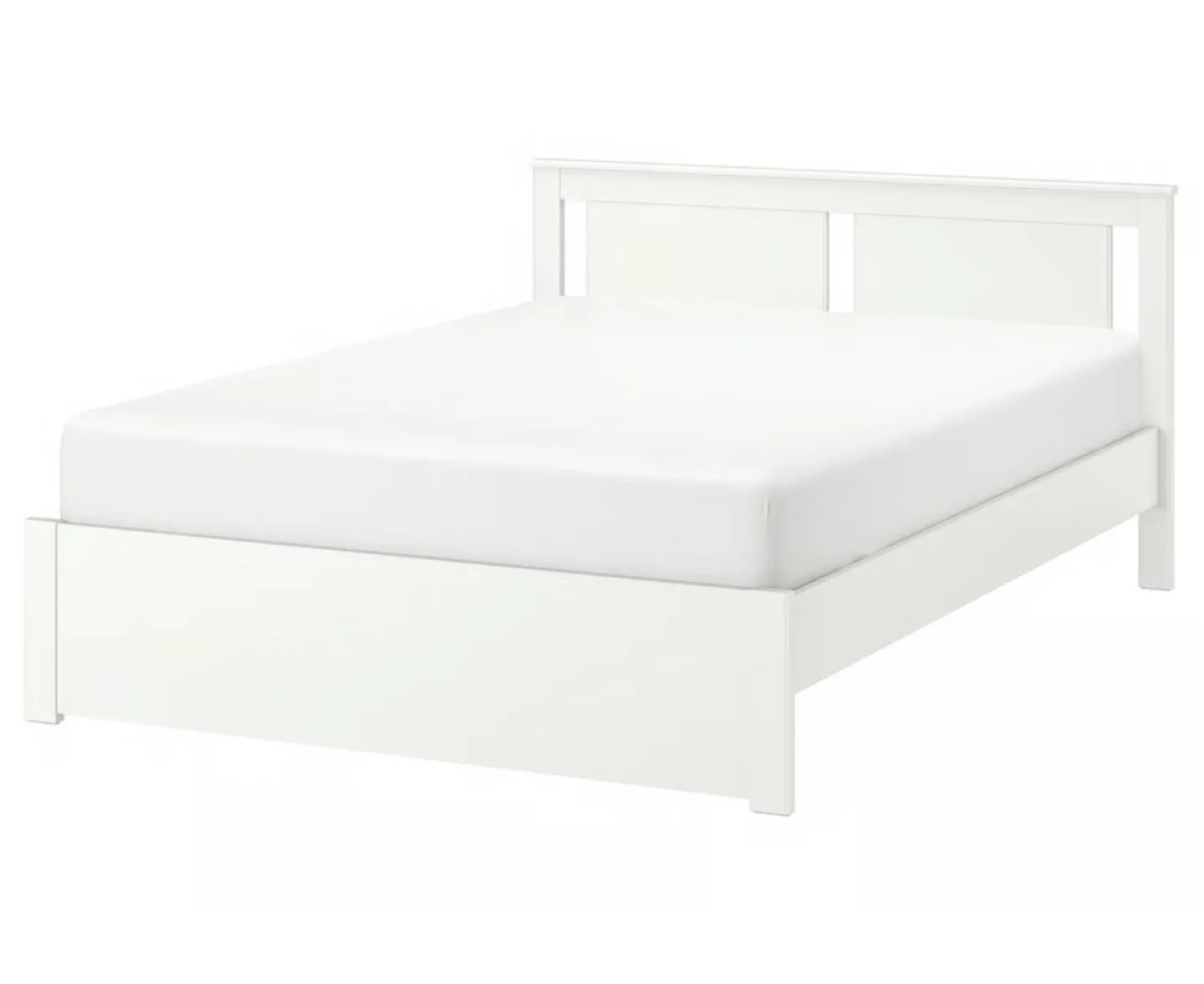 IKEA Hemnes White Queen Bed Frame thumbnail