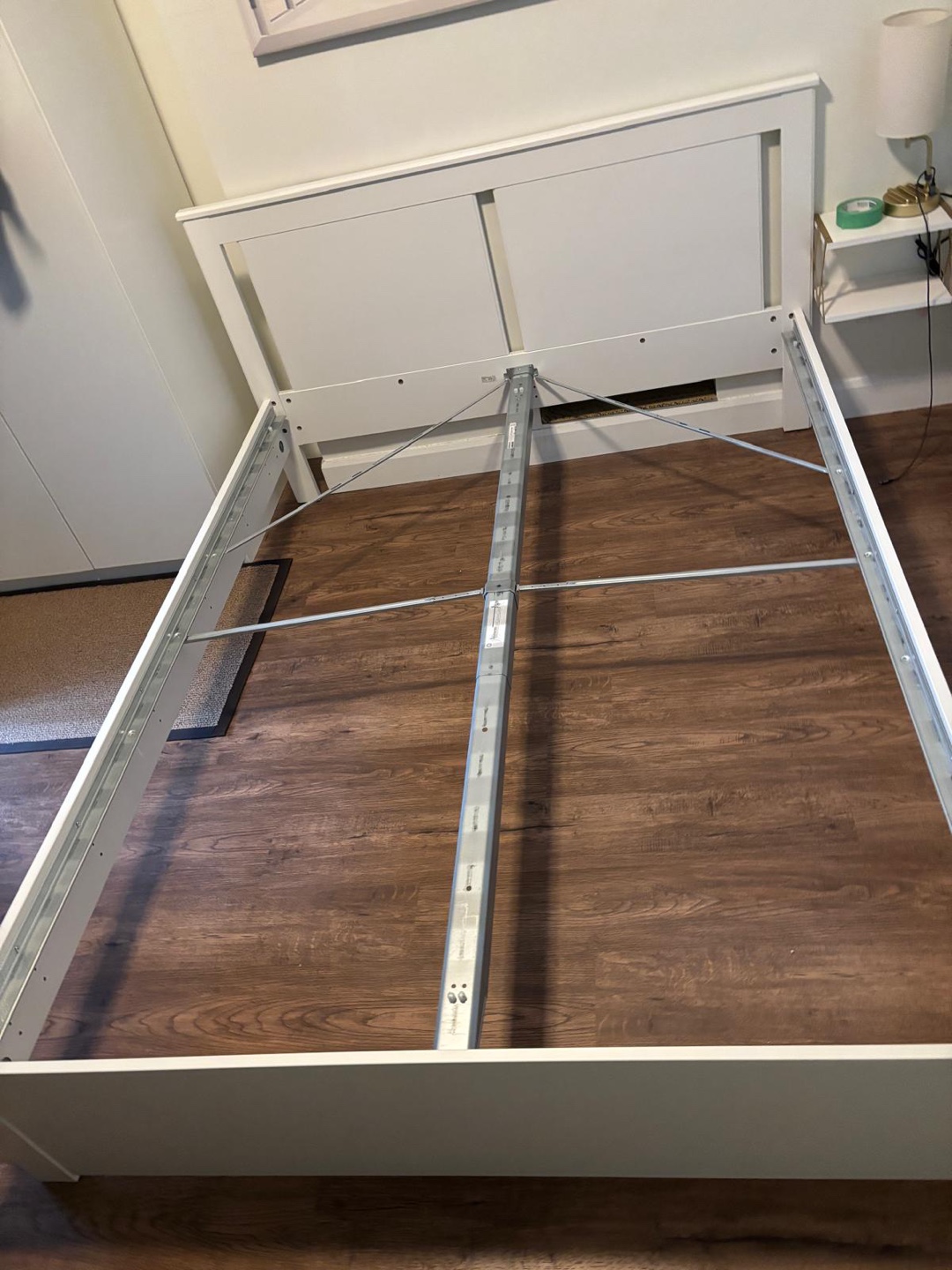 IKEA Hemnes White Queen Bed Frame - photo 5