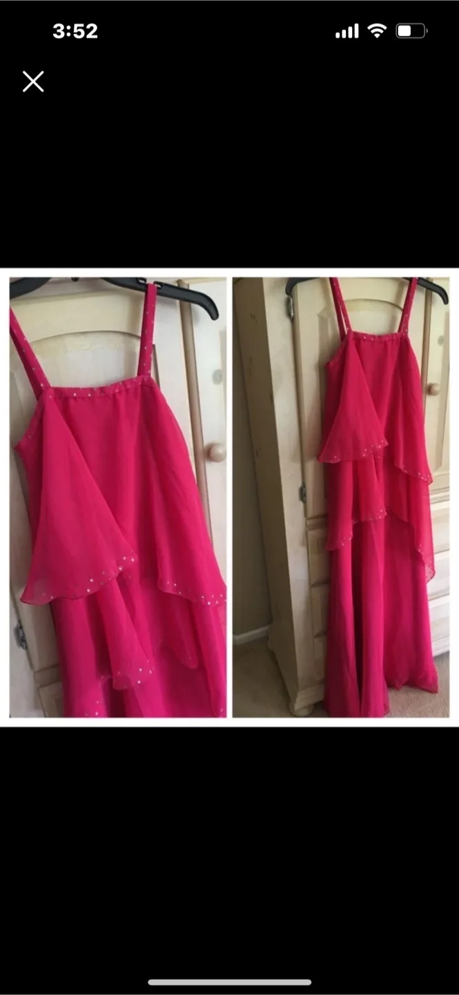 Vintage Layered maxi Dress thumbnail