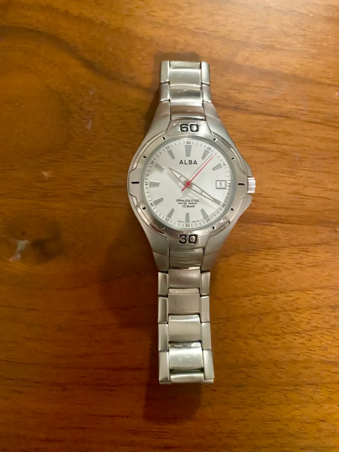 Alba Stainless Steel 10 BAR Watch thumbnail