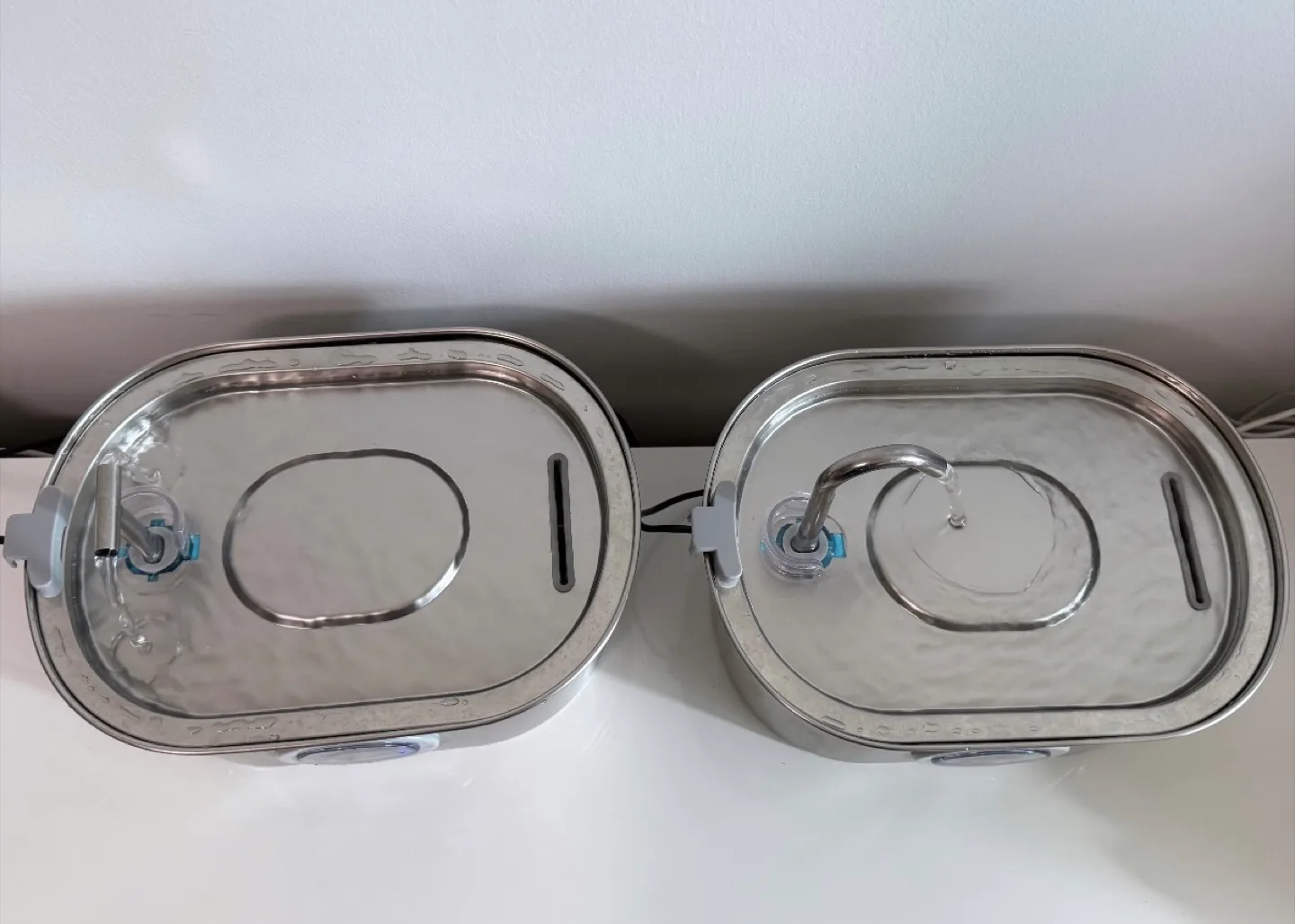 Stainless Steel Pet Water Fountain with filters image indicator(2)