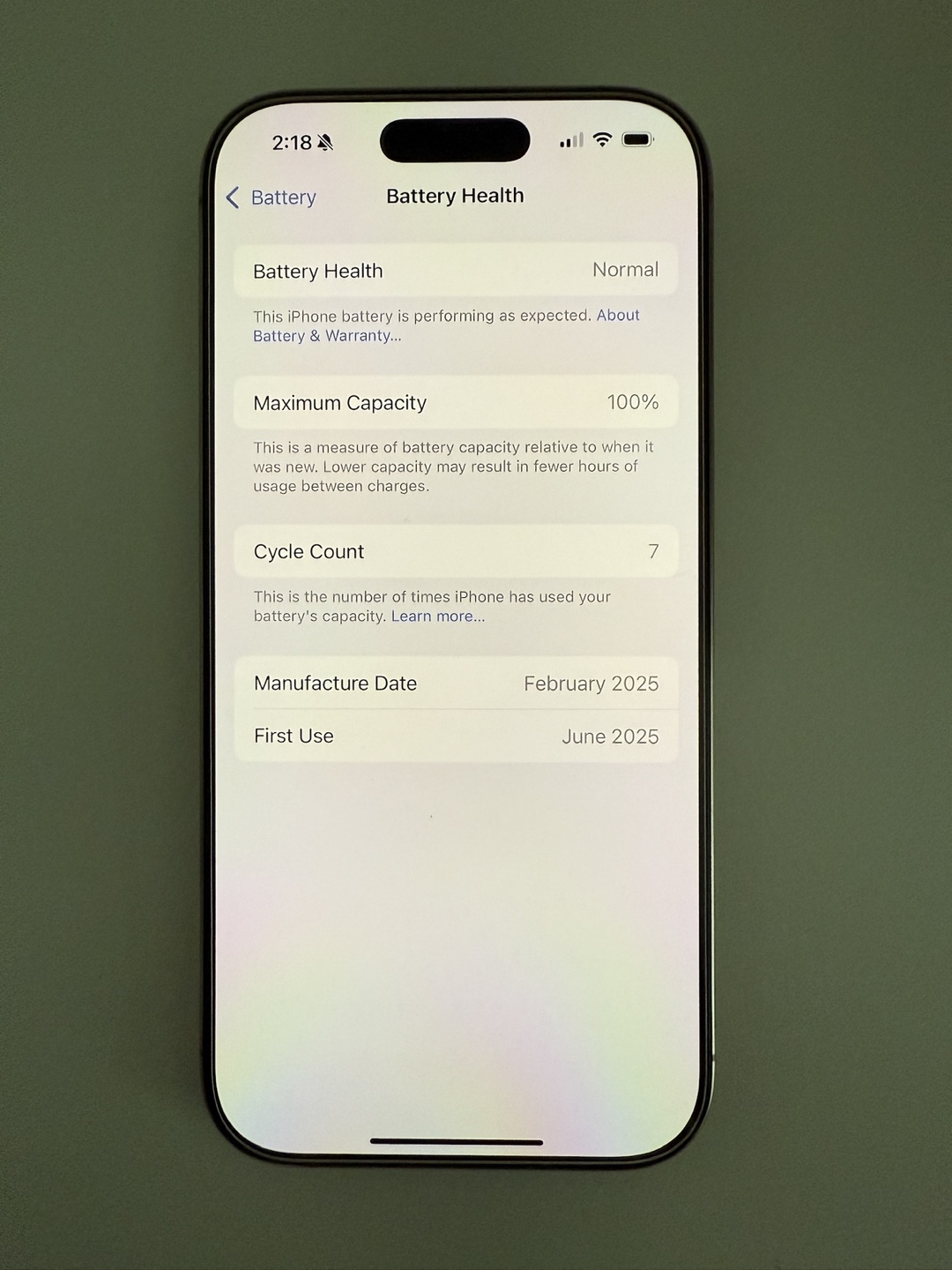 New iPhone 16 Pro - 128GB Gold - photo 3