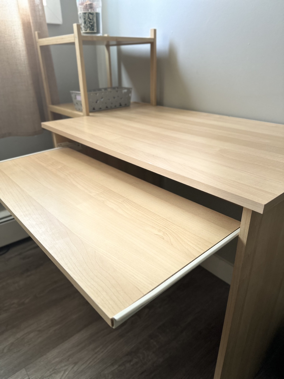 IKEA Desk with Hutch - photo 2