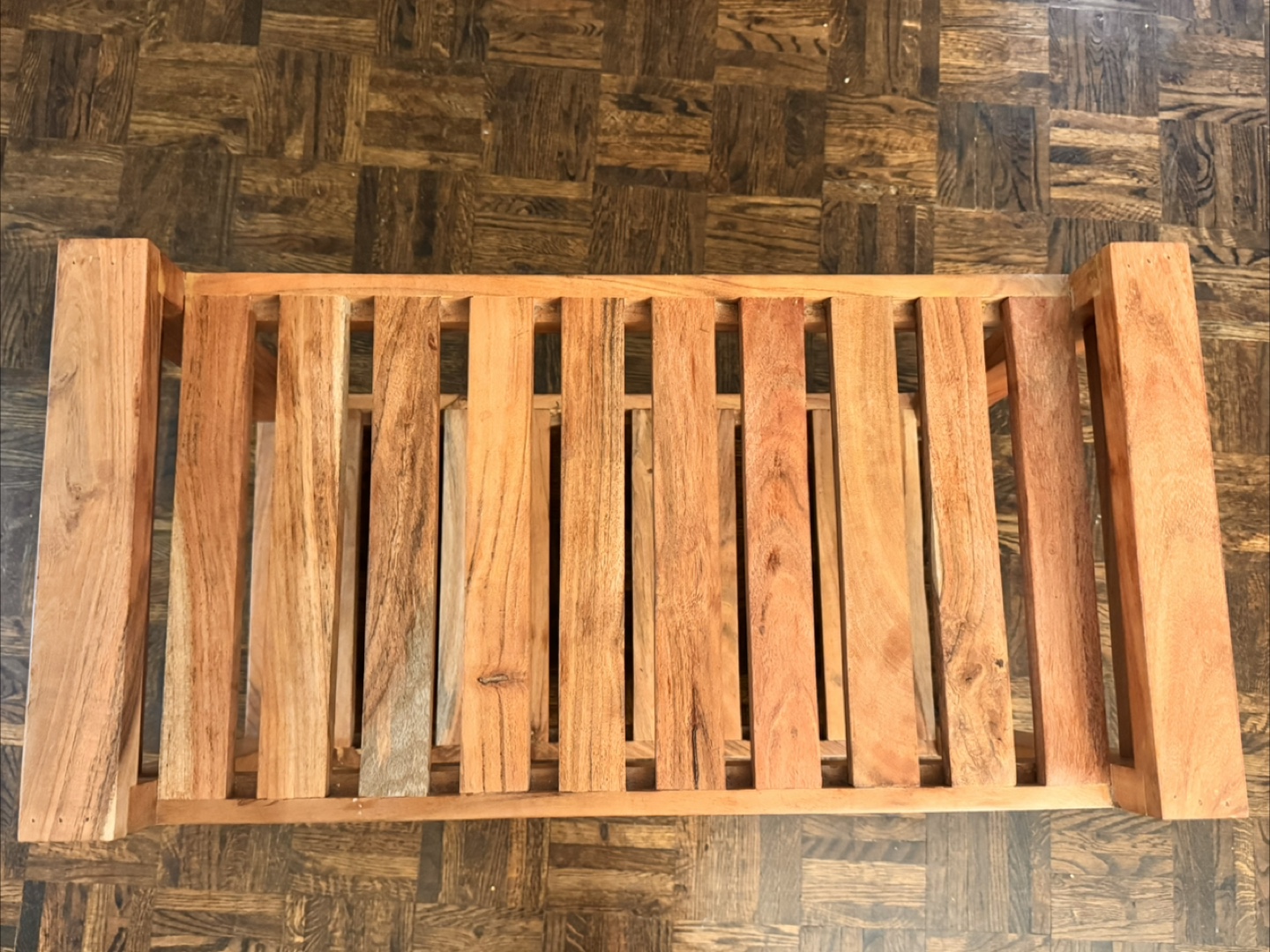 Wooden Rack Bench - photo 3