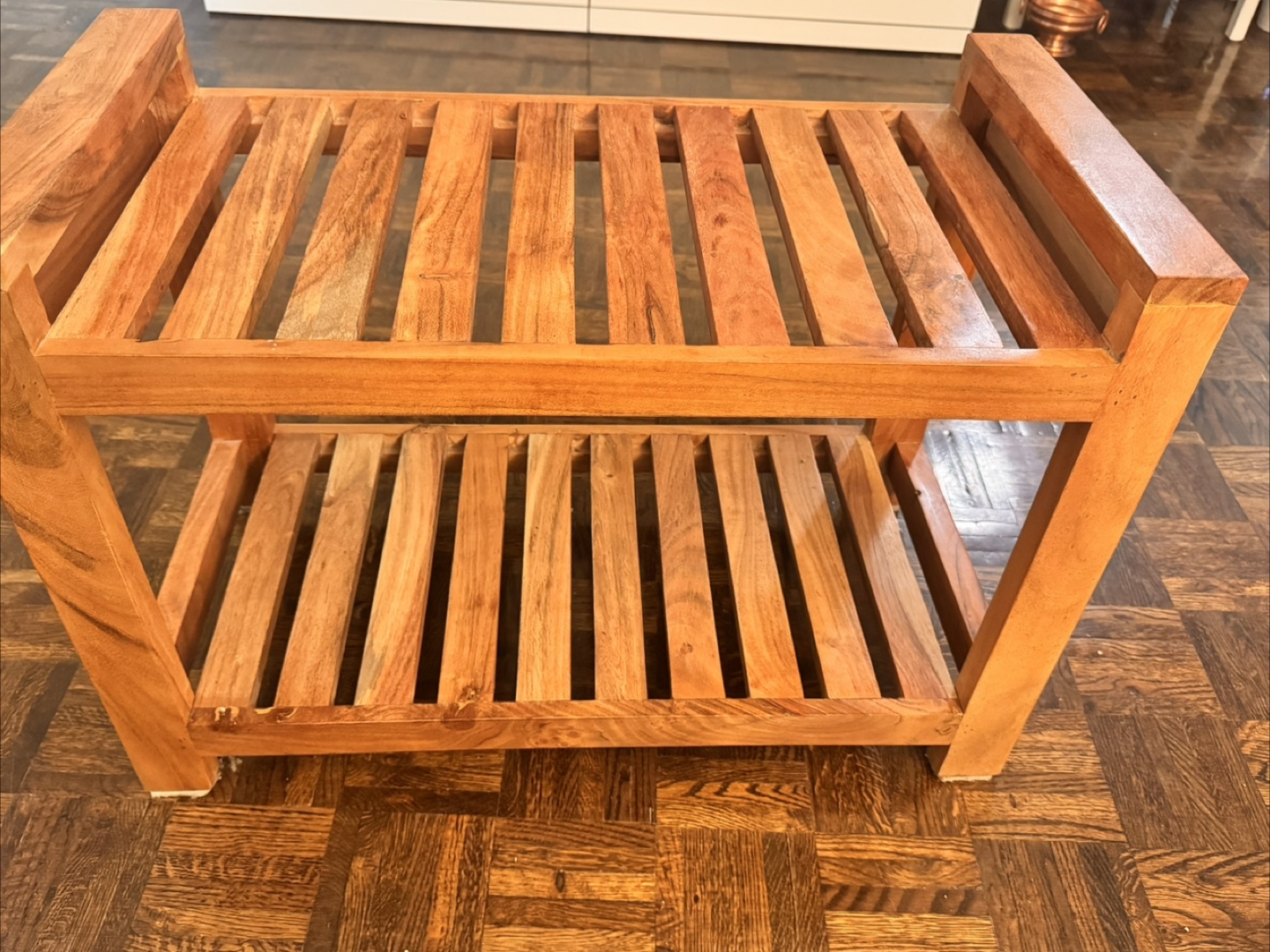 Wooden Rack Bench