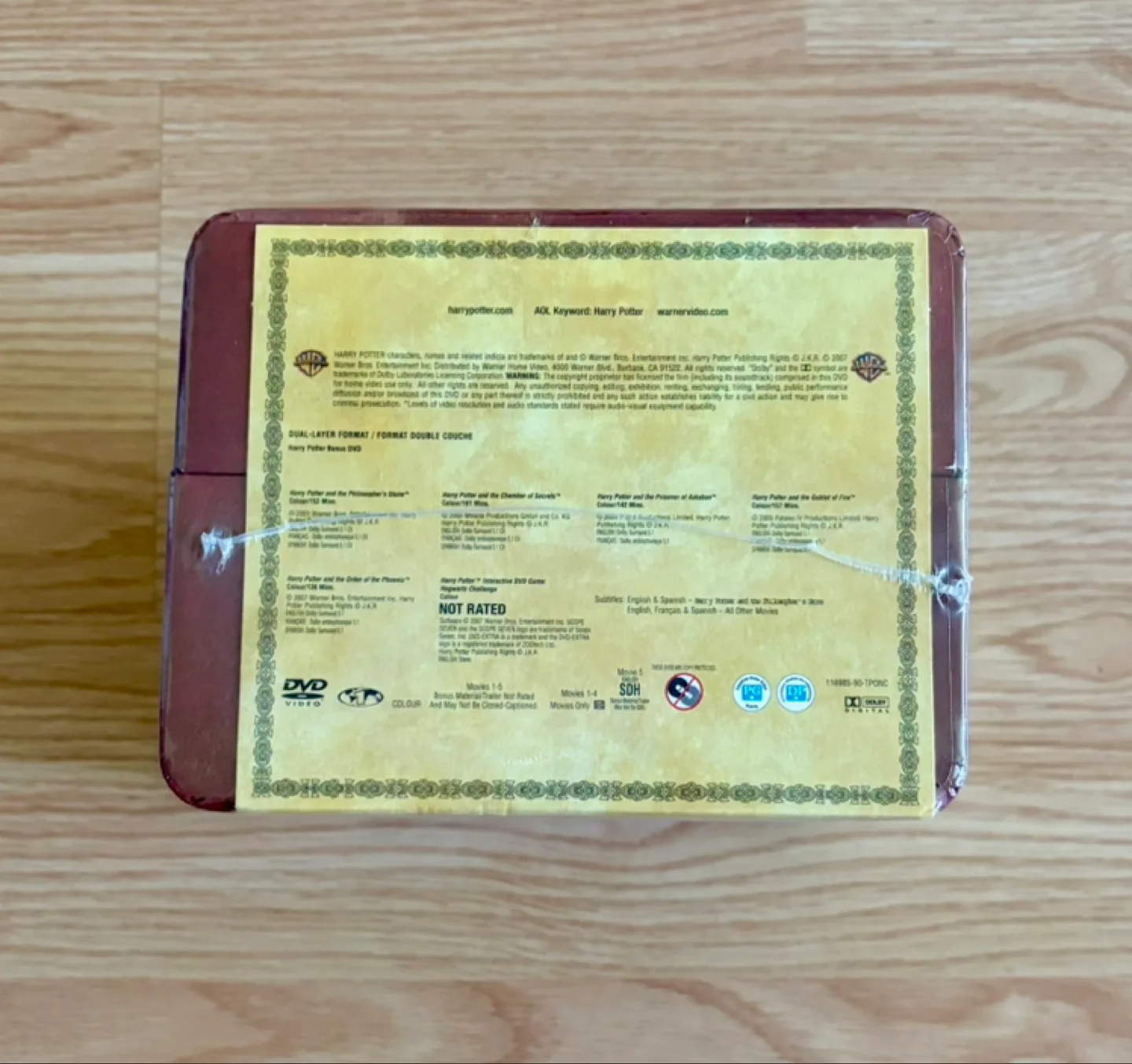 Harry Potter First 5 Film Adventures DVD Collection image indicator(3)