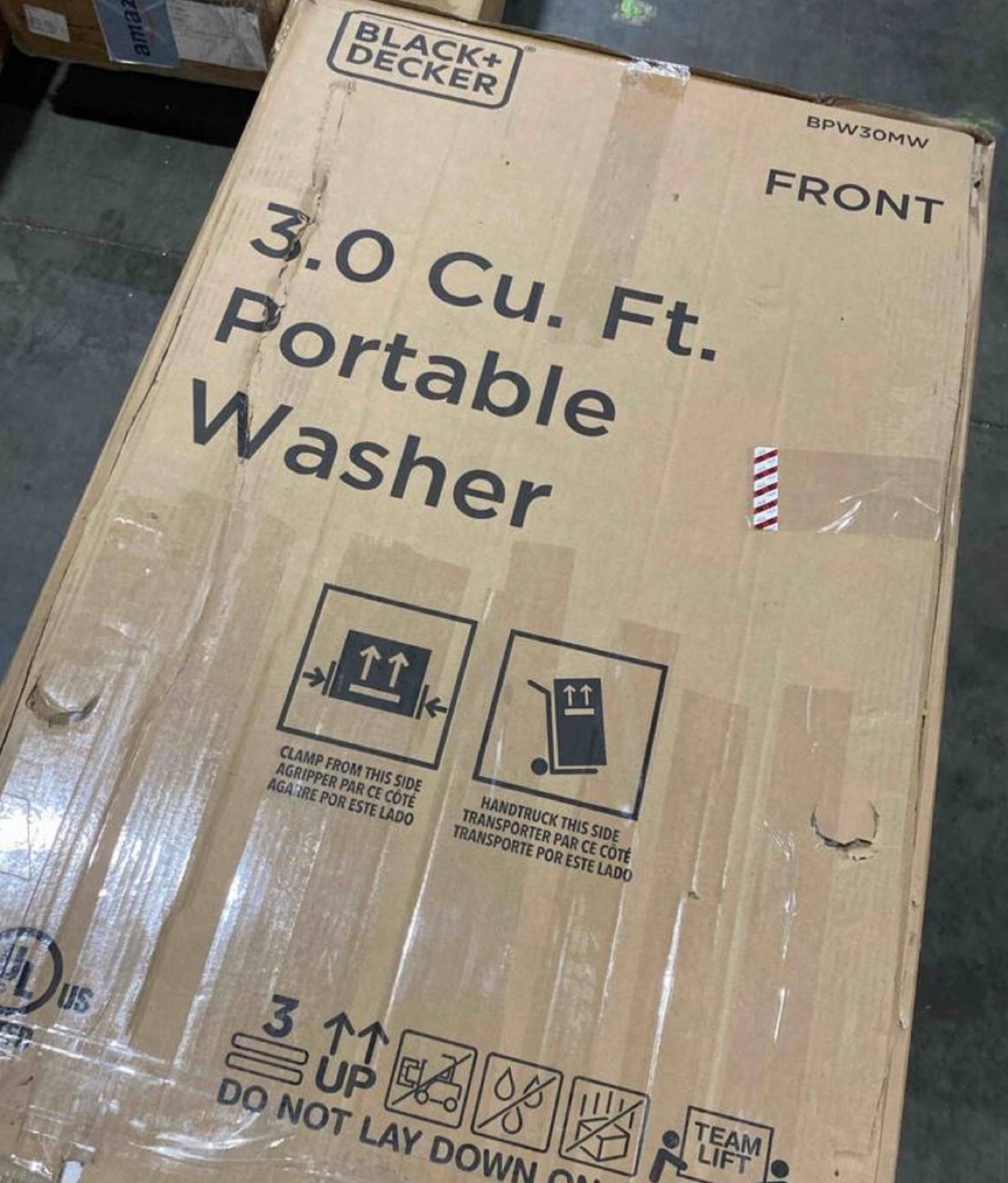 Black+Decker 3.0 Cu. Ft. Portable Washer - BPW30MW - photo 2