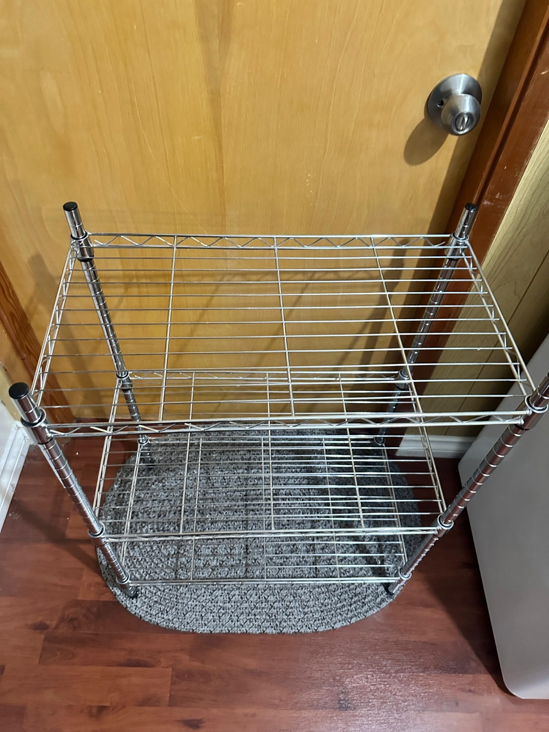 Chrome Wire Shelving Rack - photo 3