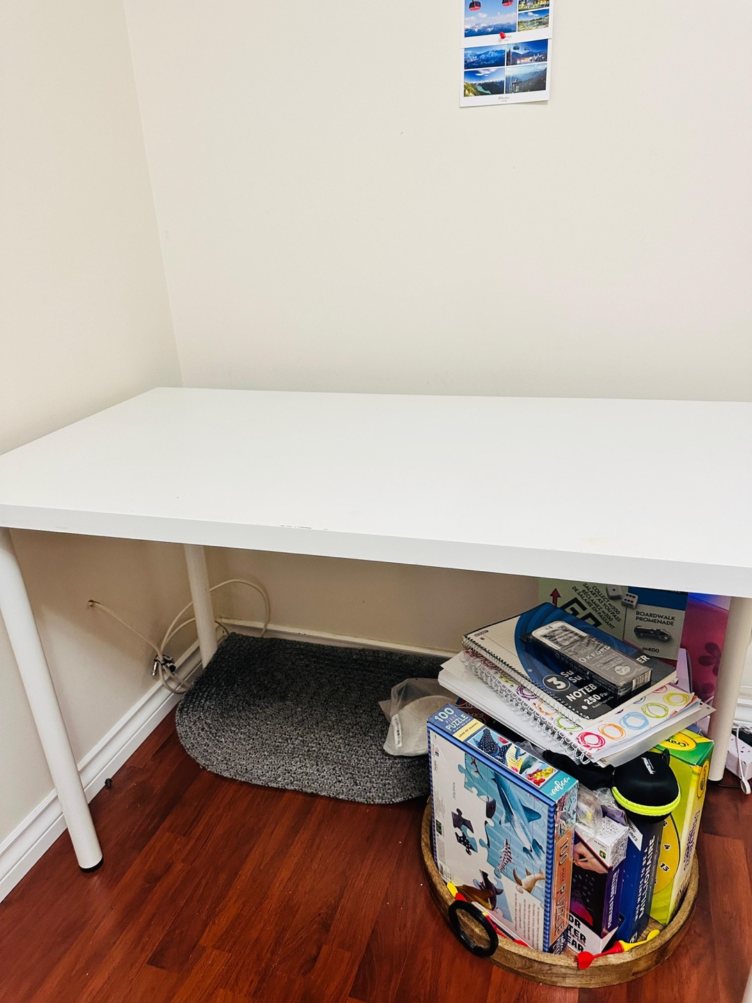 IKEA ADILS White Desk - photo 2