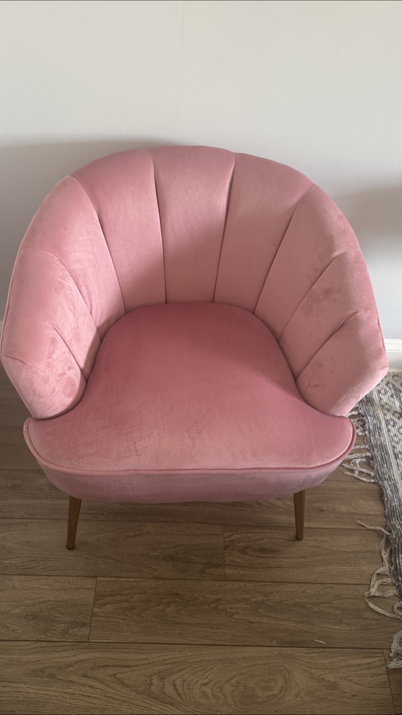 Pink Accent Chair