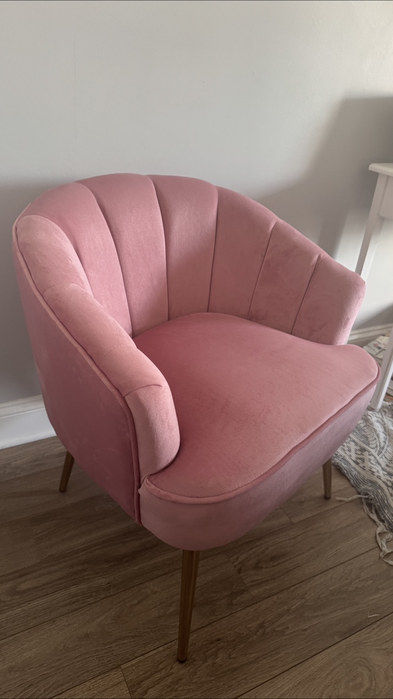 Pink Accent Chair - photo 2