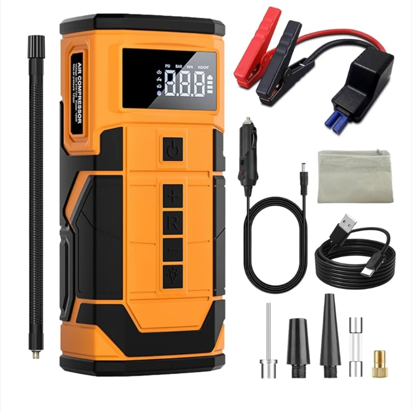Portable Car Jump Starter & Air Compressor thumbnail