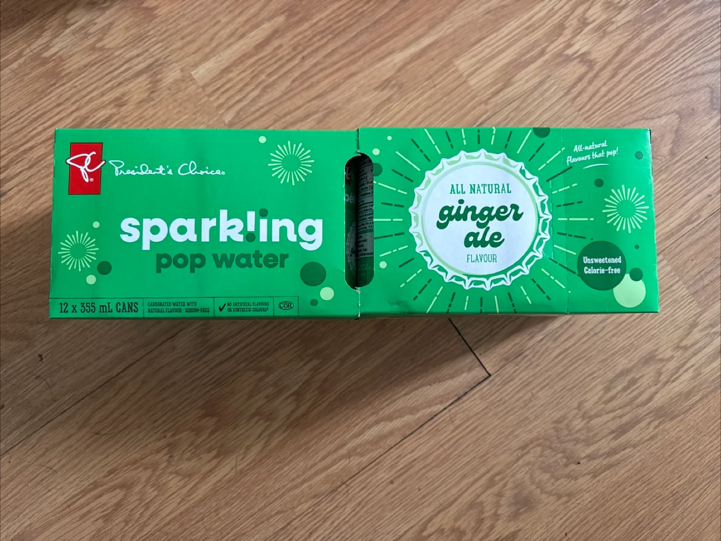4 Cases of Sparkling Pop Water. image indicator(4)