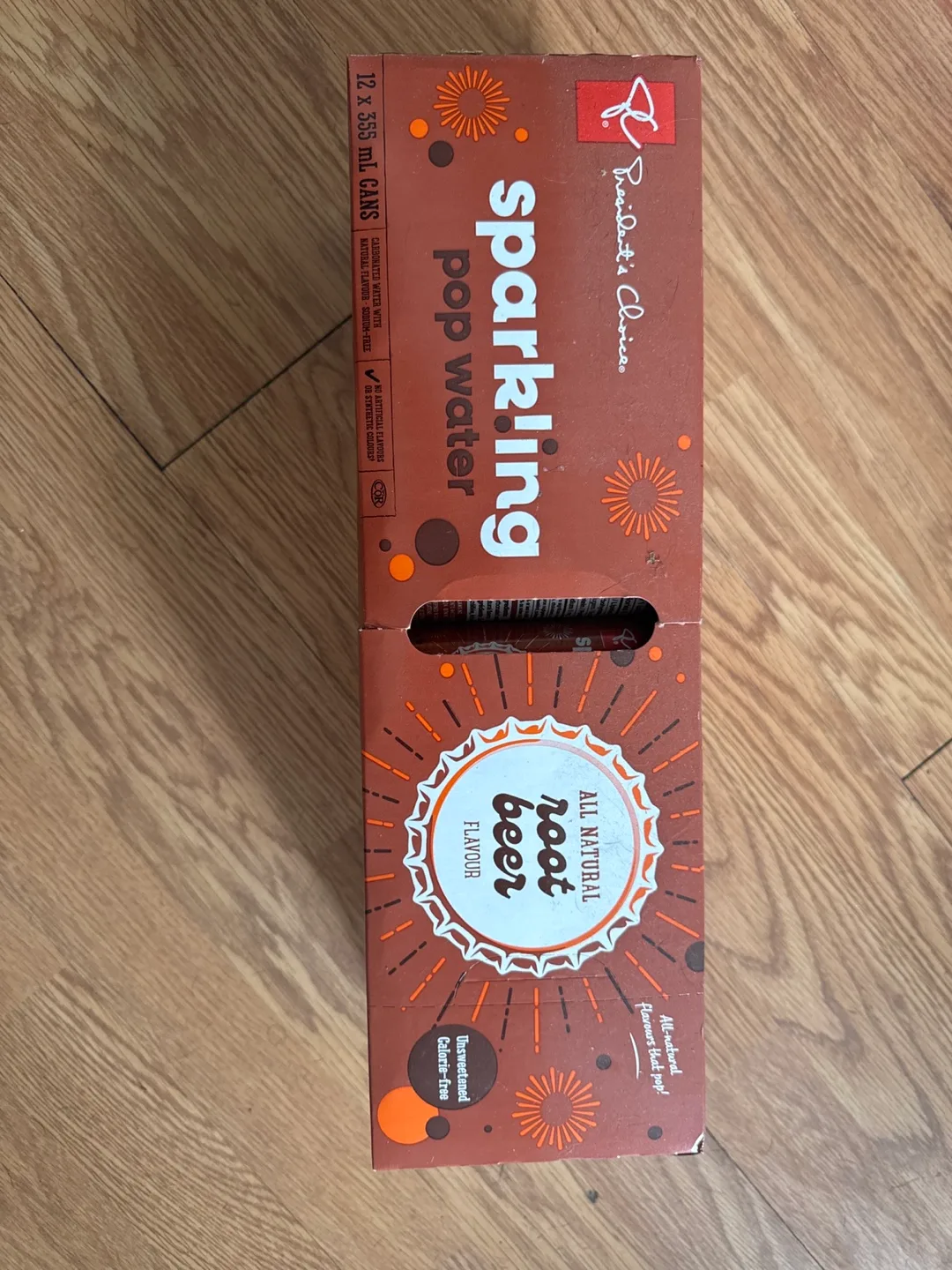 4 Cases of Sparkling Pop Water. image indicator(2)