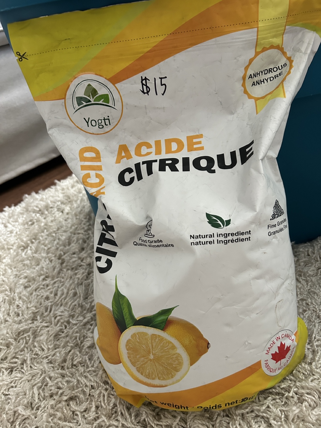 Yogti Citric Acid