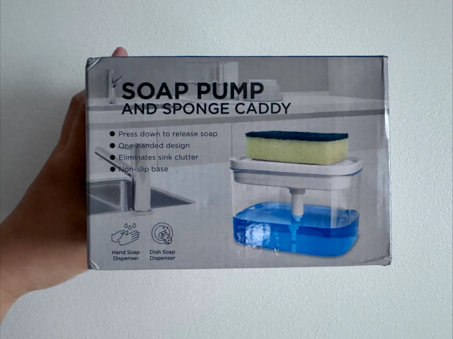 Soap Pump and Sponge Caddy - New in Box! image indicator(2)